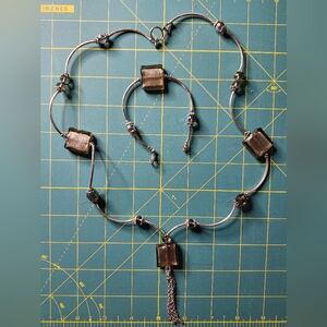 Silver Wearable Tech Necklace